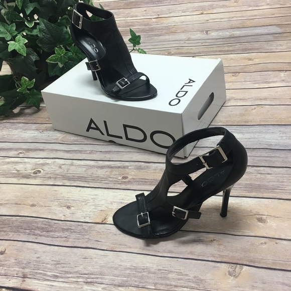 CLOSING CLOSET 🆘 ALDO | Strap Sandal Heels - Picture 1 of 6